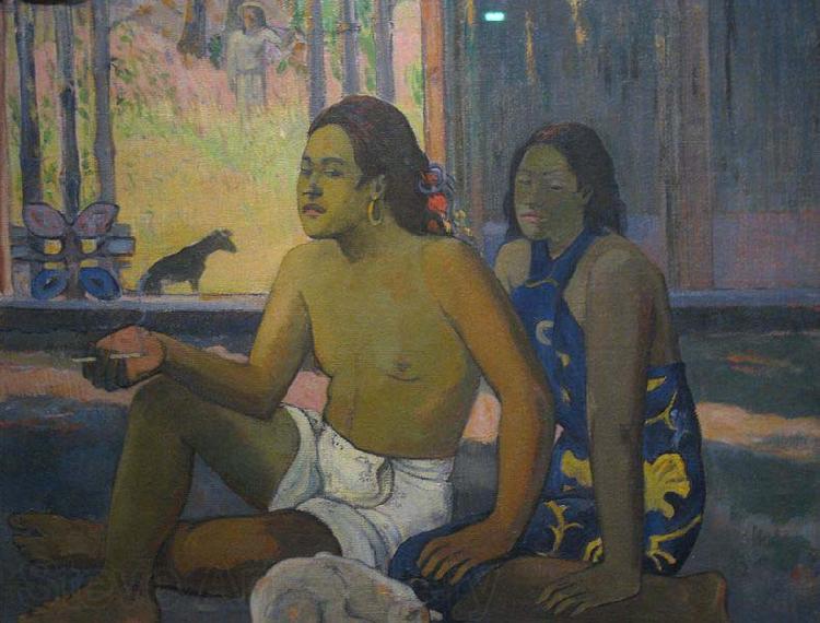 Paul Gauguin Eiaha Ohipa Tahitians in A Room
